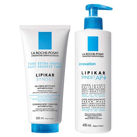 La Roche Posay Lipikar Syndet Cleansing Body Cream Gel Skinmiles