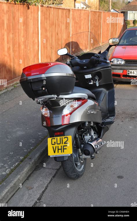 Honda S Wing 125 Scooter Stock Photo Alamy