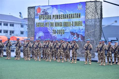 Satgas MTF Konga XXVIII O UNIFIL 2023 Jalankan Misi Perdamaian Dunia