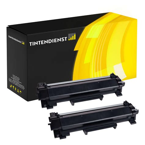 Toner kompatibel für Brother DCP L 2530 DW TN 2420TWIN Schwarz TN