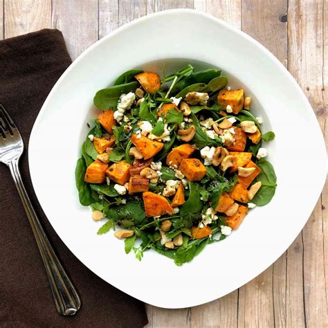 Roasted Sweet Potato Salad With Feta Recipe