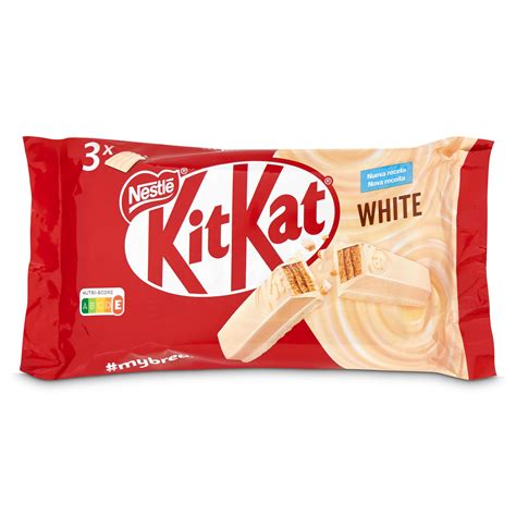 Barritas De Galleta Recubiertas De Chocolate Blanco Kit Kat Bolsa X