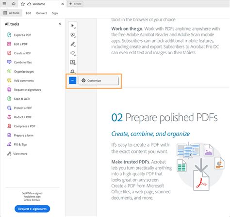 Adobe Acrobat Workspace Basics In Acrobat