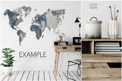 Scandinavian Interior Frames Walls Mockup Bundle 2 By Yuri U