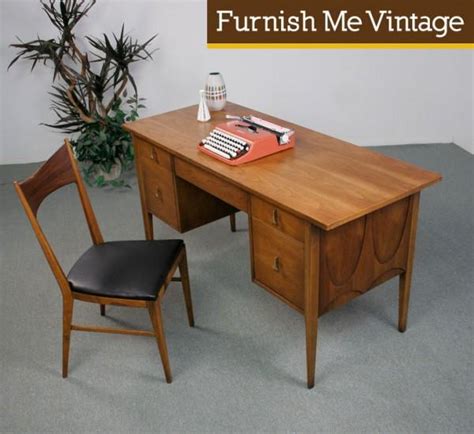 Refinished Mid Century Modern Broyhill Brasilia Desk