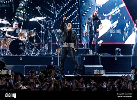 Vasco Rossi Performs Live At San Siro Stadium In Milan Italy On June