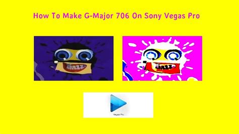 How To Make G Major On Sony Vegas Pro Youtube