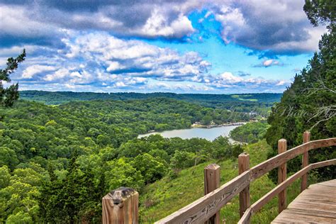 Ha Ha Tonka State Park, Lake Of The Ozarks, Trail, Thin Metal Print ...