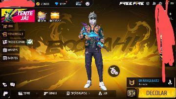 Conta Barbinha Sombra Roxa Lvl K De Free Fire Contas Free Fire