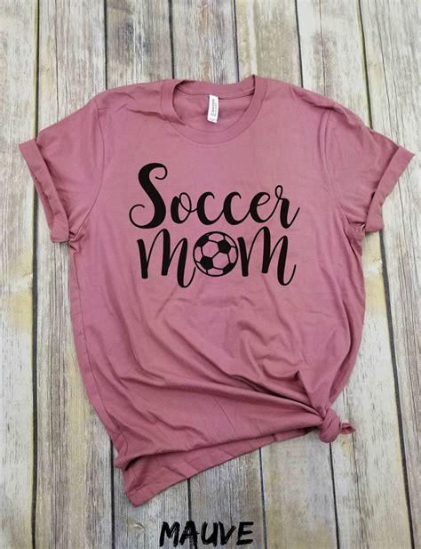 Soccer Mom T Shirt Mom Soccer T Shirts Personalized Soccer Etsy Uk