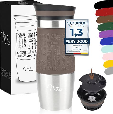 Milu Mug Isotherme Etanche 210mL I Thermos Café Thé I Tasse isolée pour