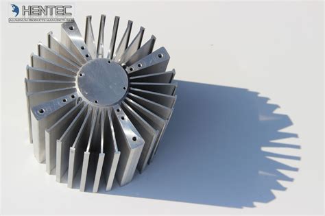 6060 6061 Extruded Aluminum Heatsink Extrusion Profile For Led Light Rohs Sgs