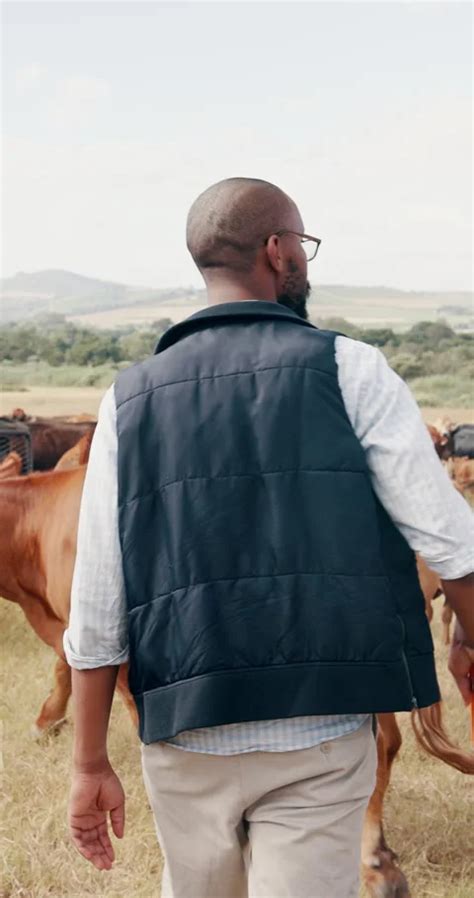 Farming Cattle And Black Man With Field Stock Video Pond5