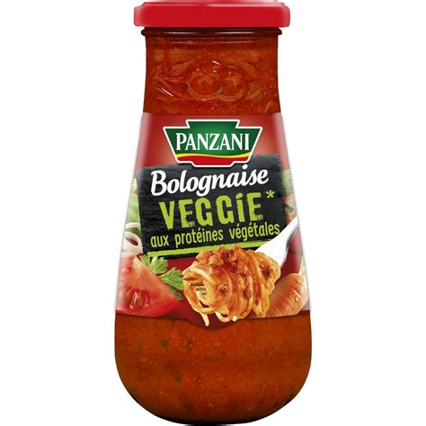 Panzani Panzani Sauce Bolognaise Veggie Pot Verre G Pas Cher Auchan Fr