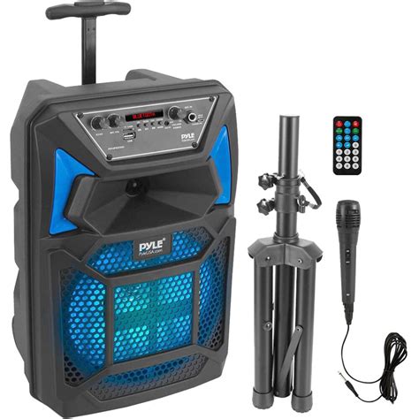 Pyle Pro Pphp Sm Way W Portable Bluetooth Pa Pphp Sm