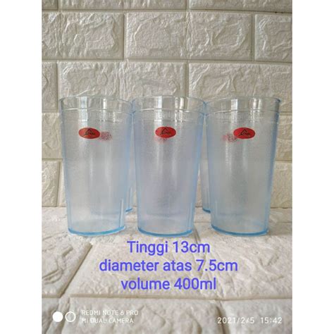 Jual Gelas Plastik Mikagelas Food Gradegelas Kulit Jerukgelas Food