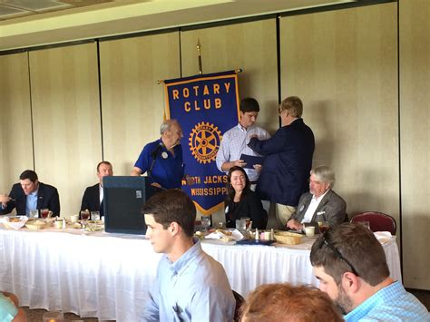 Daniel Parry Honored As Paul Harris Fellow Rotary Club Of North Jackson