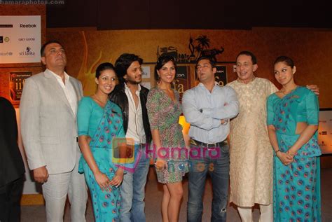 Lara Dutta Ritesh Deshmukh Salman Khan Boman Irani At Iifa