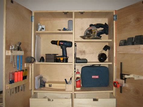 Wall Mounted Tool Cabinet By Brianl ~ Woodworking Community