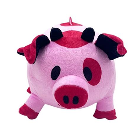 Buxomigrl Fat Nuggets Plush Hazbiin Pig Plush Doll Angel Dust Stuffed ...