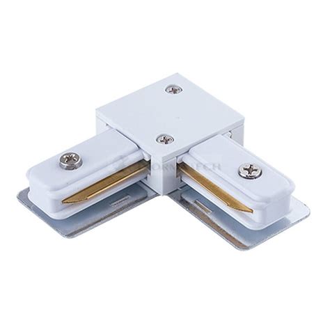 Cznik Do Szynoprzewodu K Towy L Profile L Connector White