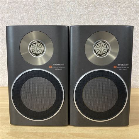 【やや傷や汚れあり】technics テクニクス Model Sb F2mk2 Honeycomb Disc Speaker System