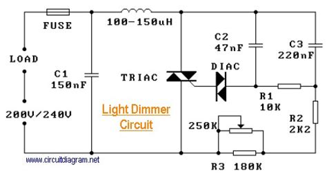 Aquarium Led Light Circuit Diagram Dimmer