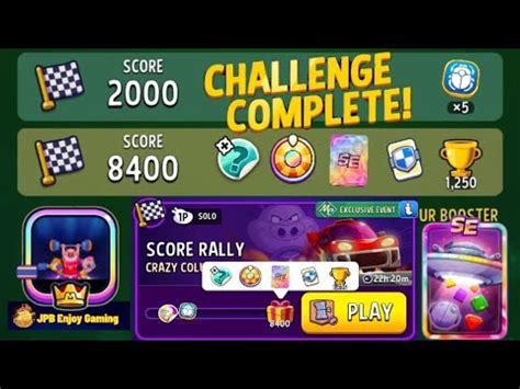 Match Masters MC Solo Challenge Score Rally Crazy Columns Rainbow