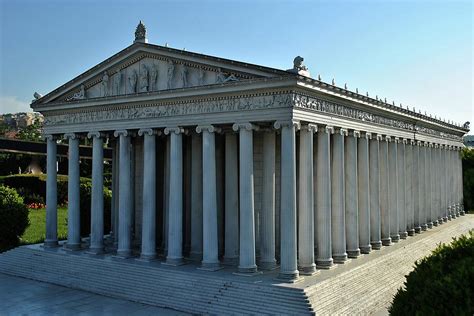 Model Of The Temple Of Artemis Ephesus Pictures Turkey In Global