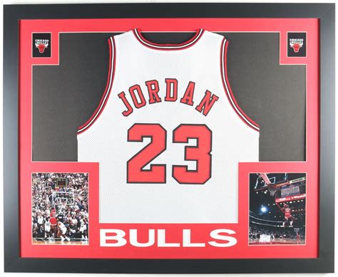 Michael Jordan Custom Framed Jersey Display | Pristine Auction