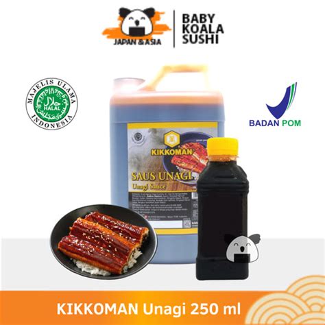 Jual Kikkoman Saus Unagi Jepang Ml Unagi Sauce Halal Jerigen Ml