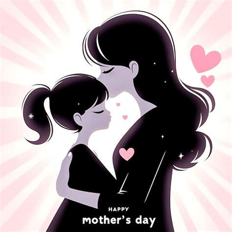 Premium Photo Mom And Daughter Love Mothers Day Mom Background