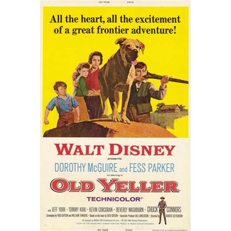 Old Yeller (1974) 11x17 Movie Poster - Walmart.com - Walmart.com