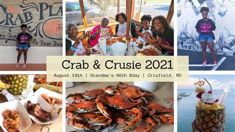 Crab And Cruise 2021 The Crab Place Crisfield Md Birthday Weekend