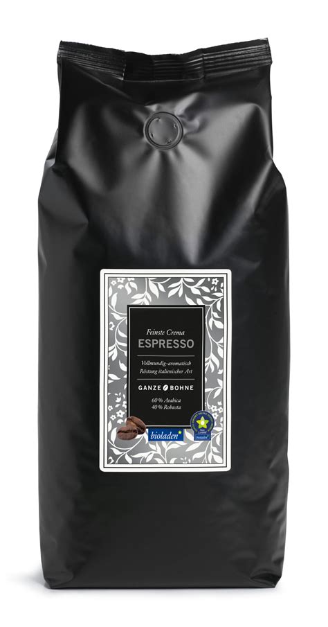 Bioladen Bio Espresso Ganze Bohne 4 X 1kg Online Kaufen