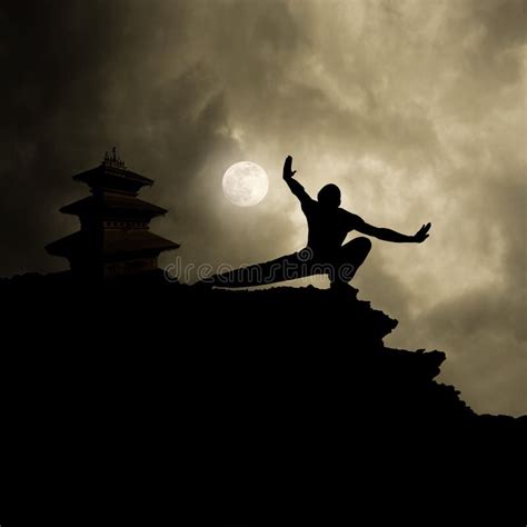 Kung Fu Martial Art Background Stock Image Image Of Fight Motion