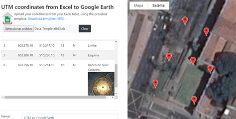 Excel To Google Earth From Utm Coordinates Geofumed Gis Cad