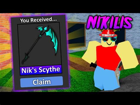 Nikilis Codes Mm2 Nikilisrbx Codes 2021 New Heart Blade Godly Item