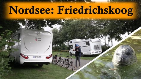 Wohnmobil Stellplatz Friedrichskoog Spitze Nationalpark Schleswig