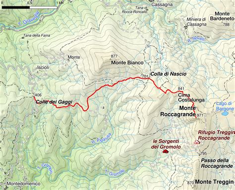 Monte Roccagrande Dal Colle Dei Gaggi L Appenninista