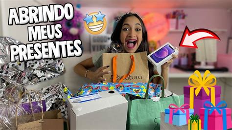 Mostrando Meus Presentes De Anivers Rio O Mundo De Larissa Youtube