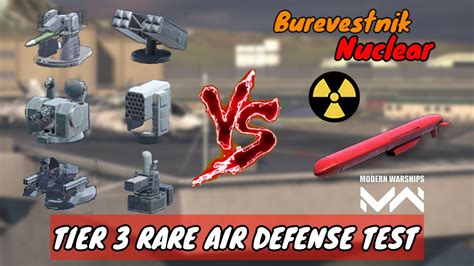 Tier Rare Air Defense Vs New Burevestnik Nuclear Missile Modern