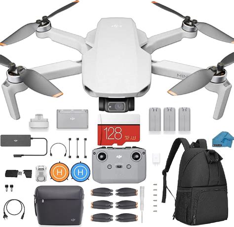 Dji Mini 2 Fly More Combo Ultralight Foldable Drone 3 Axis Gimbal With 4k Camera