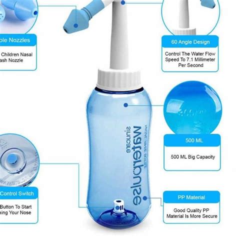 Jual Waterpulse Botol Pembersih Hidung Nasal Wash Dan Garam Untuk