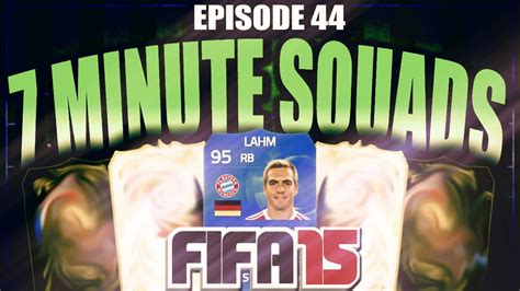 Toty Lahm Minute Squad Builder Ep Fifa Ultimate Team