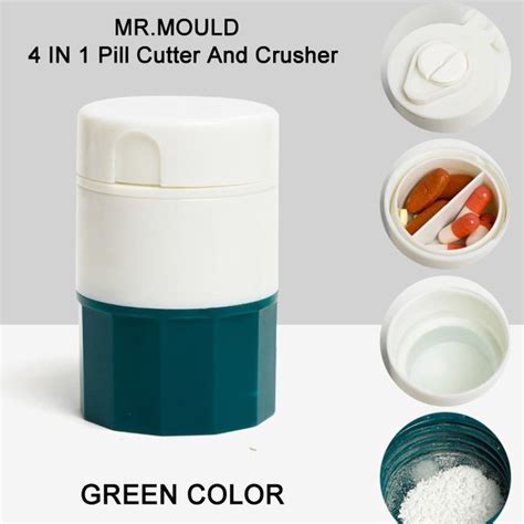 Medicine Cracker Cutter Grinding Pill Box Keropok Ubat Shopee Malaysia