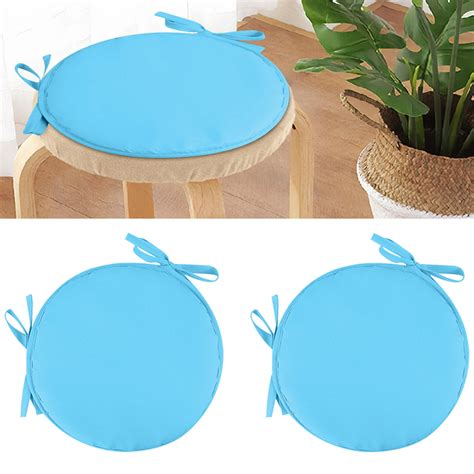 Sehao Cushion Round Garden Chair Pads Seat Cushion For Outdoor Bistros