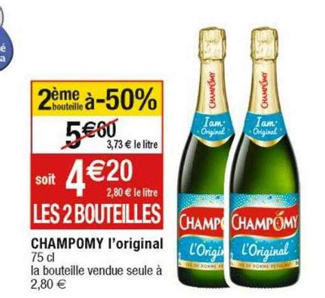 Promo Champomy Loriginal Chez Cora Icataloguefr