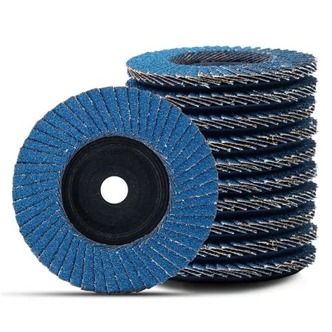 Loonpon 3 X 3 8 Inch Flap Discs For Angle Grinder 60 Grit Flap Sanding