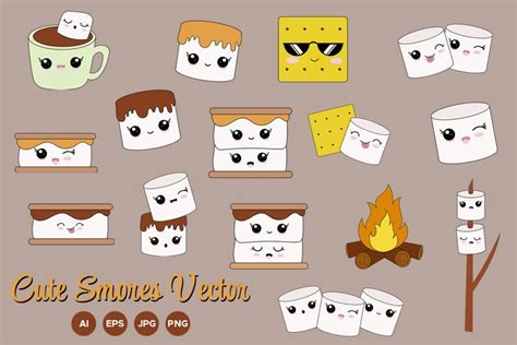 Smores Clipart Border